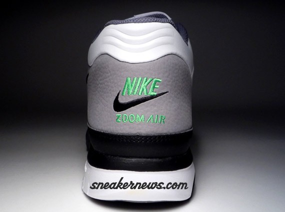 Nike Zoom Tennis Trainer - White/Black/Grey/Green Spark