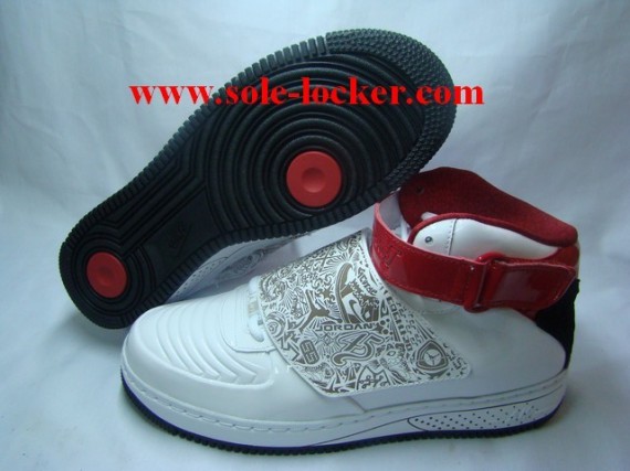 Air Jordan Force XX (AJF20) - White - Red - Black