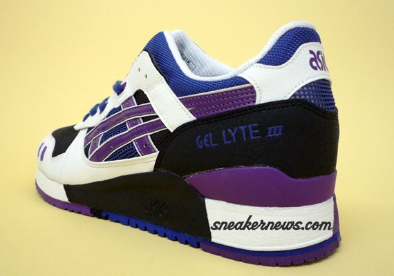 Asics Gel Lyte III - White - Black - Purple