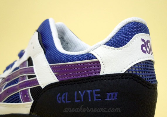 Asics Gel Lyte III - White - Black - Purple