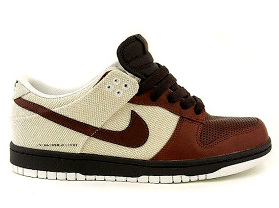 Nike Dunk Low - Brown - Tan - Canvas