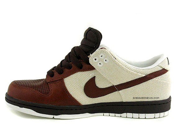 Nike Dunk Low - Brown - Tan - Canvas