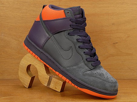Nike Dunk Hi - Anthracite/Abyss/Orange