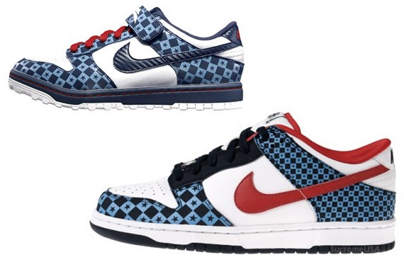 Nike 6.0 Dunk Low - Stars - Red - White - Blue