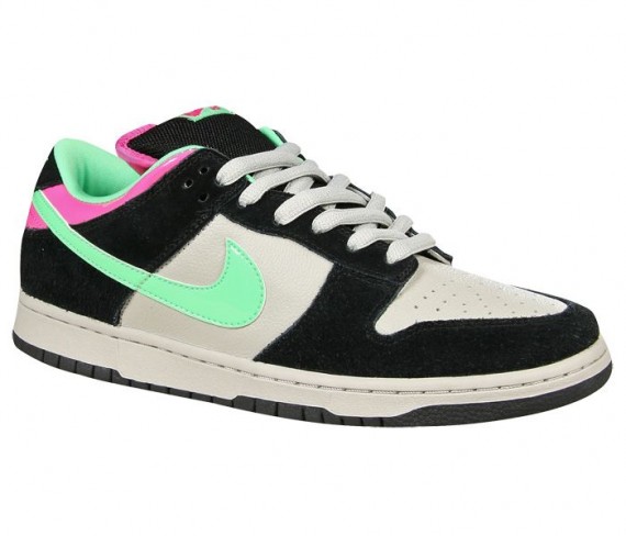 Nike SB - Dunk Low Pro - Magnet - Light Poison Green