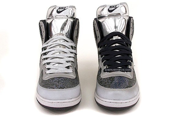 Nike Terminator High - Metallic Silver - Snake