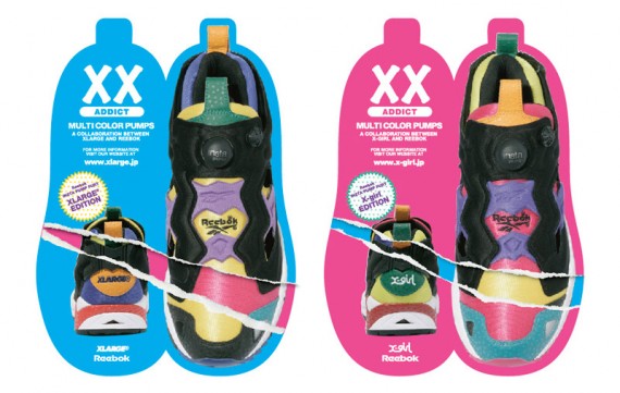 X-Large/X-Girl x Reebok - Pump Fury