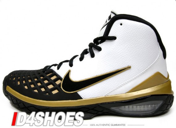 Nike Kobe Zoom 81 – Black – White – Metallic Gold