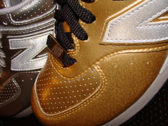 New Balance 576 Olympics - Gold & Silver Metal