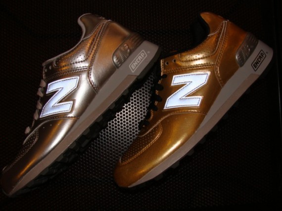 New Balance 576 Olympics - Gold & Silver Metal 