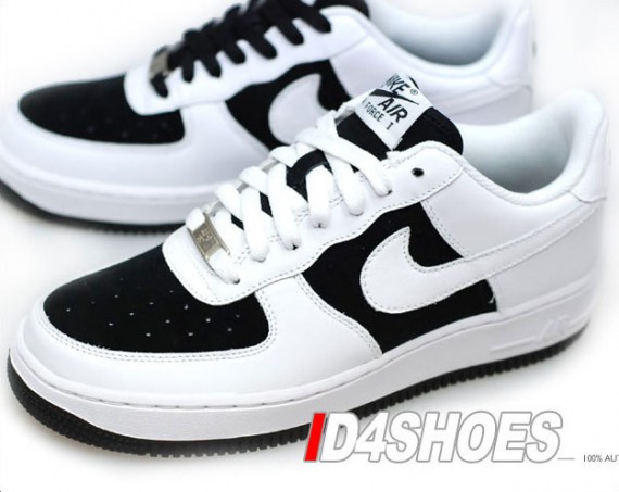 Nike Air Force 1 WMNS - Black - White