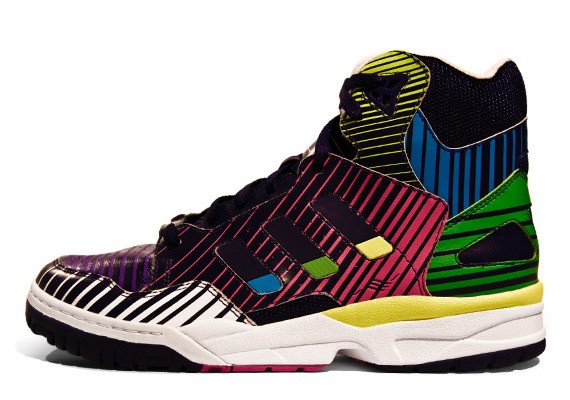 Adidas Torsion Bank Shot – Multicolor Stripes – Spring 2009