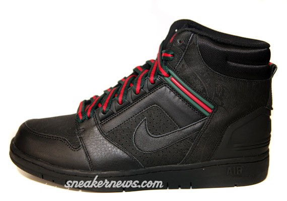 Nike Air Force 2 - Black - Red - Green