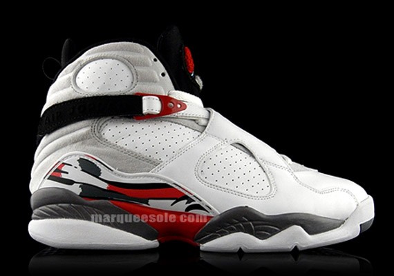 Air Jordan VIII (8) - White-Black-True Red - 8 & 15 Countdown Pack