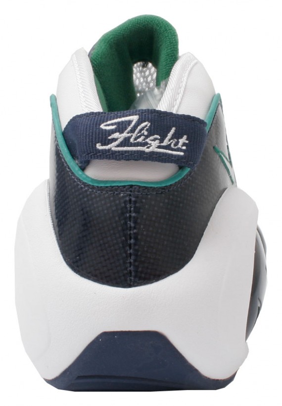 Nike Air Zoom Flight Premium - White-Midnight Navy-Pine Green