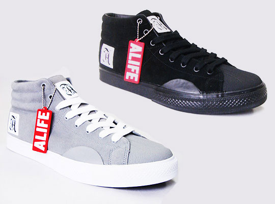 Alife – Fall/Winter 2008 – Shell Toe – Black + Grey