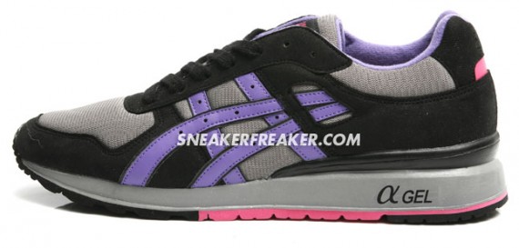 Asics GT II - White-Grey + Black-Grey-Purple