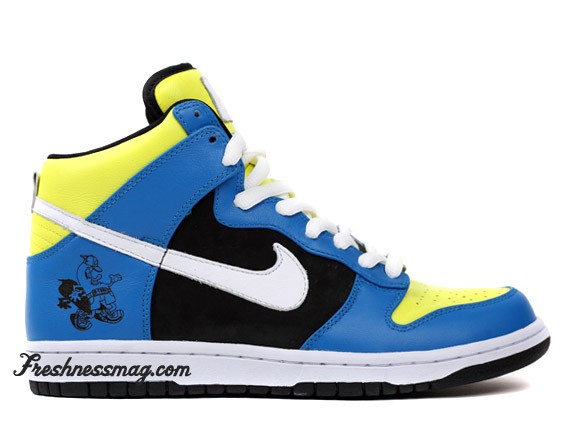 A-Trak x Nike Dunk High Running Man – Giveaway on Freshness