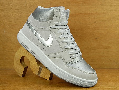 Nike Court Force Hi - Silver