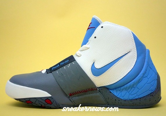 Nike Flight Dunk Hoop - White - University Blue - Grey