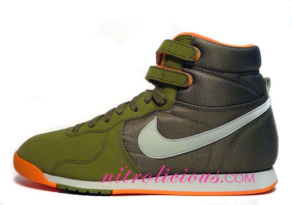 Nike WMNS Aerofit High – Scenery Green – Mandarin
