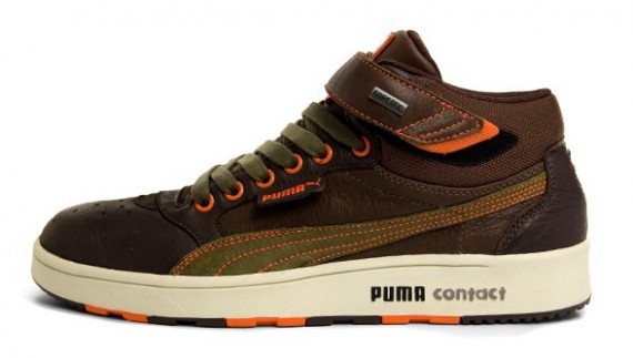 Puma Sky II - Demi Gore-Tex - Brown-Olive-Orange