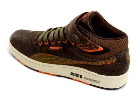 Puma Sky II - Demi Gore-Tex - Brown-Olive-Orange