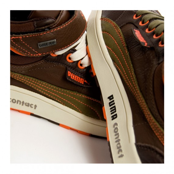 Puma Sky II - Demi Gore-Tex - Brown-Olive-Orange