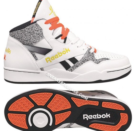 Reebok Sir Jam – White – TV Static