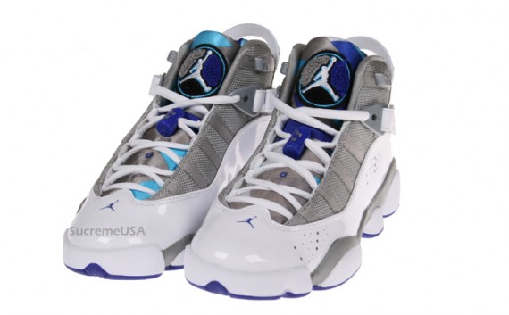 Air Jordan Six Rings - Medium Grey/ Vivid Blue-White-Concord