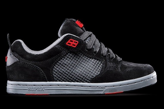 Supra Cruzier - Black-Grey-Red + Black-Grey + Turquoise-Grey-Black