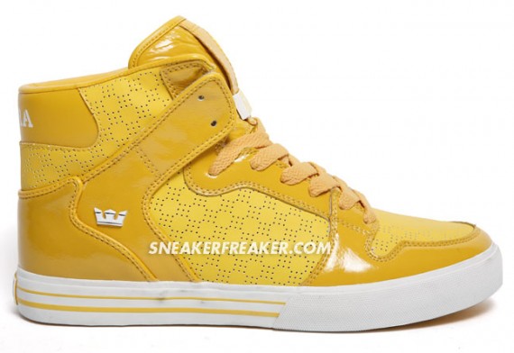 Supra Vaider - Yellow Patent Leather