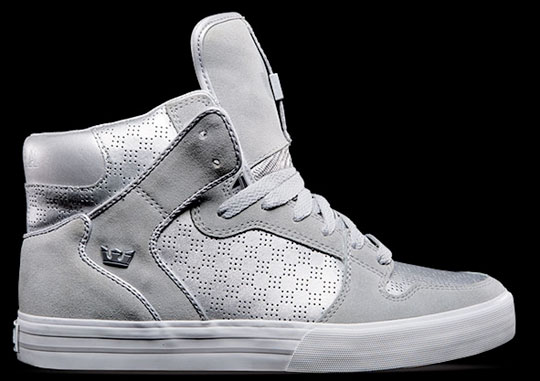 Supra Vaider Suede - Silver - Grey