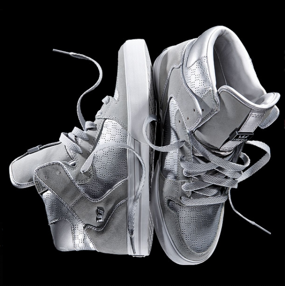 Supra Vaider Suede - Silver-Grey