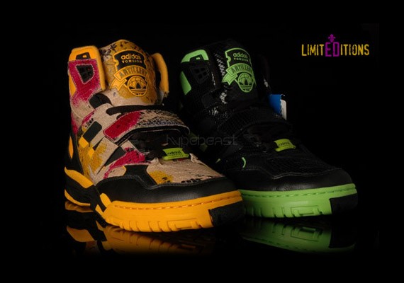 Adidas Originals Artillery Hi Collection by Jeremy Scott