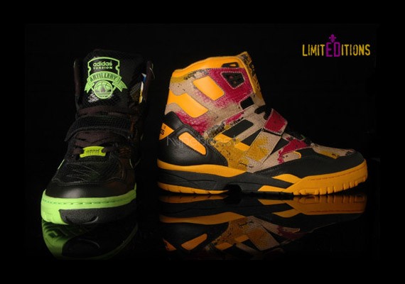 Adidas Originals Artillery Hi Collection by Jeremy Scott