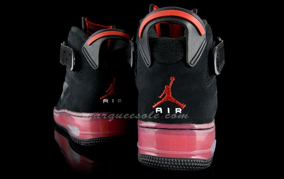 Air Jordan Force Fusion VI - Black - Infrared