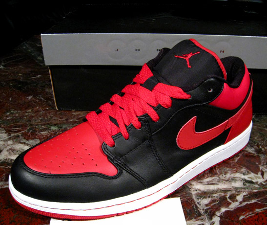 Air Jordan 1 Low Phat - Black - Varsity Red @ Nikestore