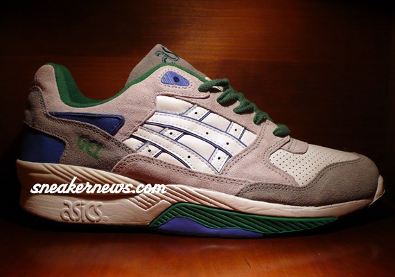 Asics GT Quick – Grey – Green – White