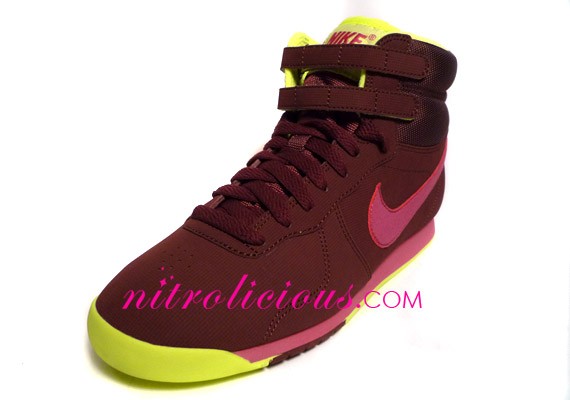 Nike WMNS Aerofit High - Brown Stone - Volt