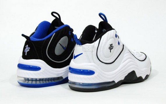 Nike Air Penny II Retro - White-Varsity Blue-Black + Black-Varsity Blue-White