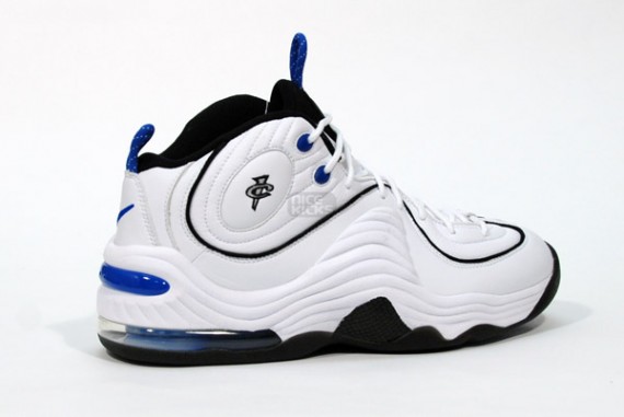 Nike Air Penny II Retro - White-Varsity Blue-Black + Black-Varsity Blue-White