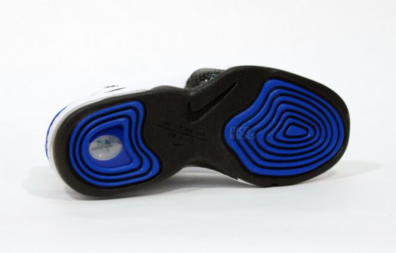 Nike Air Penny II Retro - White-Varsity Blue-Black + Black-Varsity Blue-White