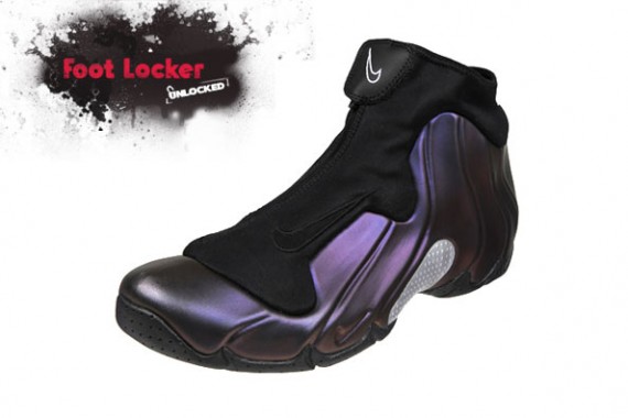 Nike Air Flightposite 1 - Metallic Purple - Eggplant