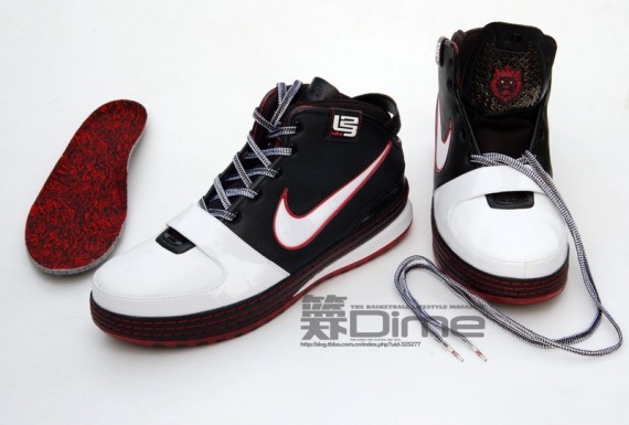 Nike Zoom Lebron VI – Black – White – Varsity Red