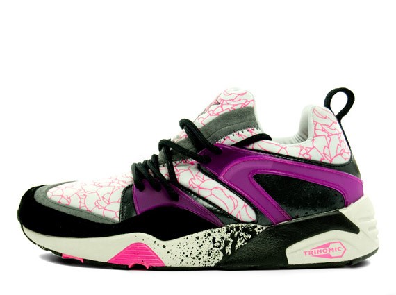 Puma Blaze Of Glory 80 - Black - Grey - Pink