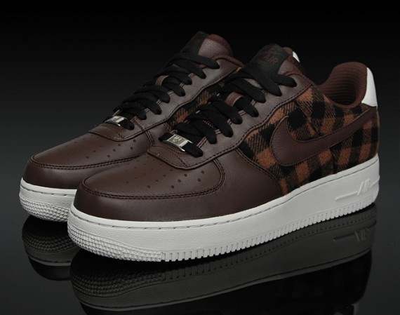 Nike Air Force 1 Low Premium - Boulder - Light Bone - Black