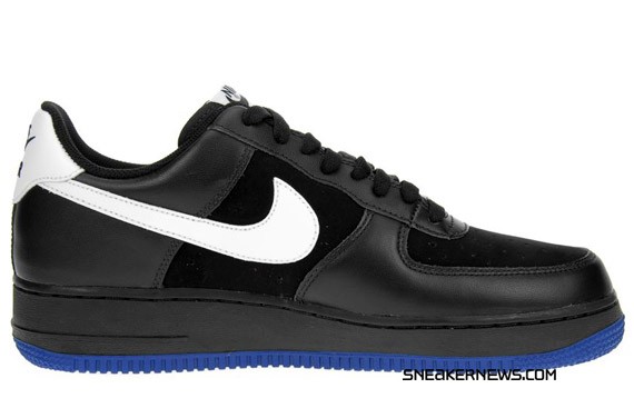 Nike Air Force 1 - Black - Old Royal - White