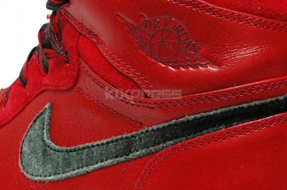 Air Jordan 1 High Premier - Varsity Red - Dark Army