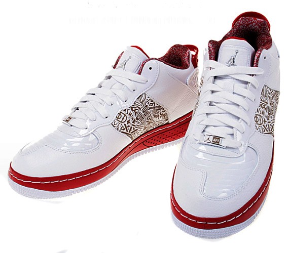 Air Jordan Force XX (AJF 20) Low- White - Red